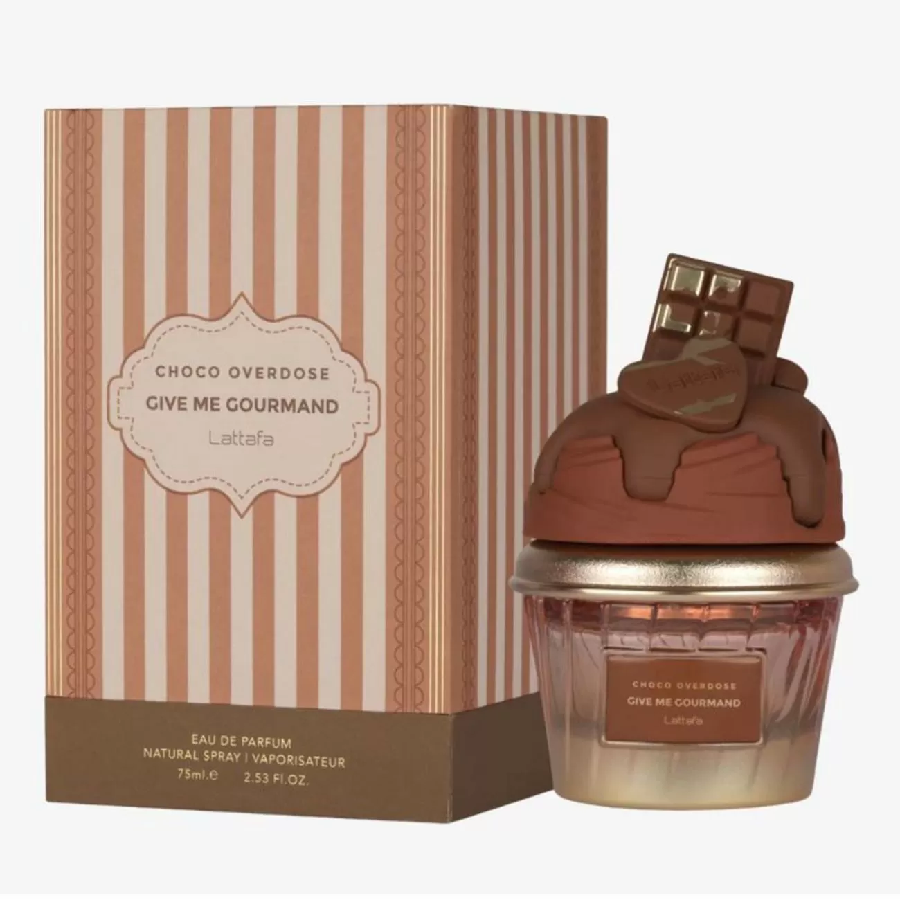LATTAFA CHOCO OVERDOSE GIVE ME GOURMAND EAU DE PARFUM 75ML