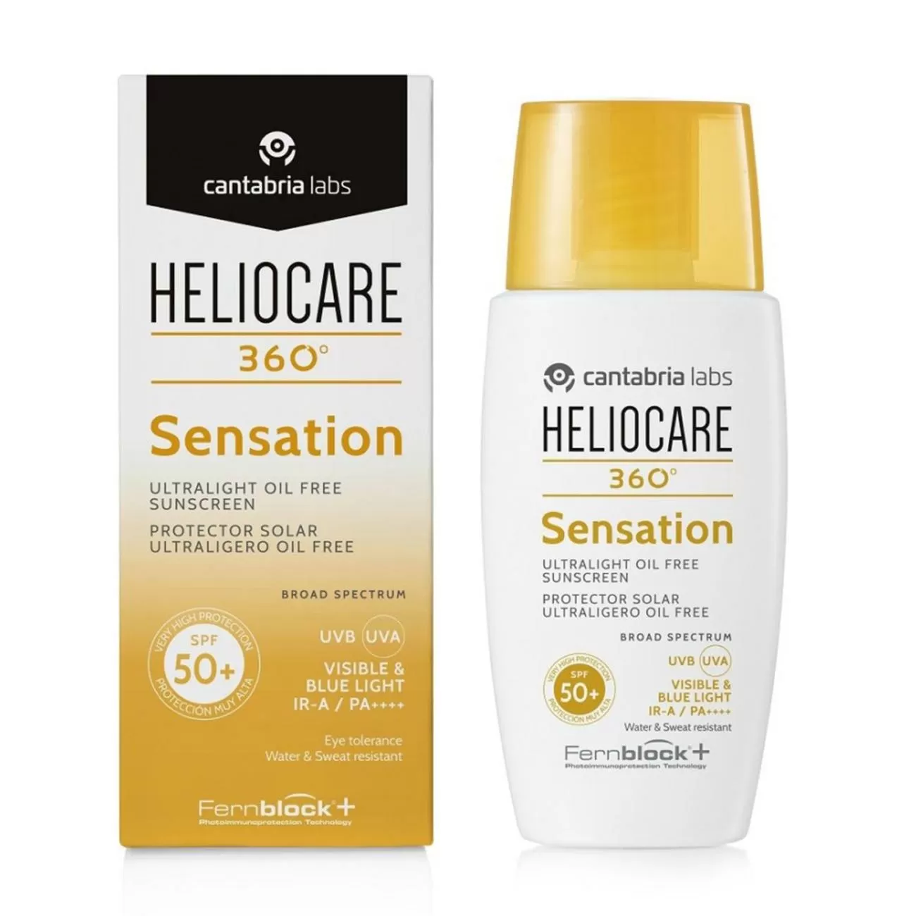 CANTABRIA LABS HELIOCARE 360 CREMA PROTECTORA SPF50+ SENSATION ULTRA-LIGHT OIL FREE 50ML