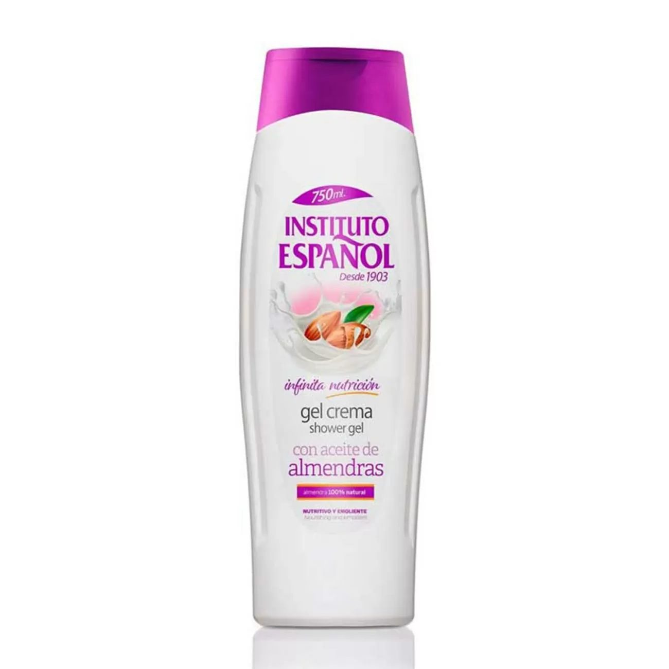 INSTITUTO ESPAÑOL INFINITA NUTRICION GEL CREMA ACEITE DE ALMENDRAS 750ML