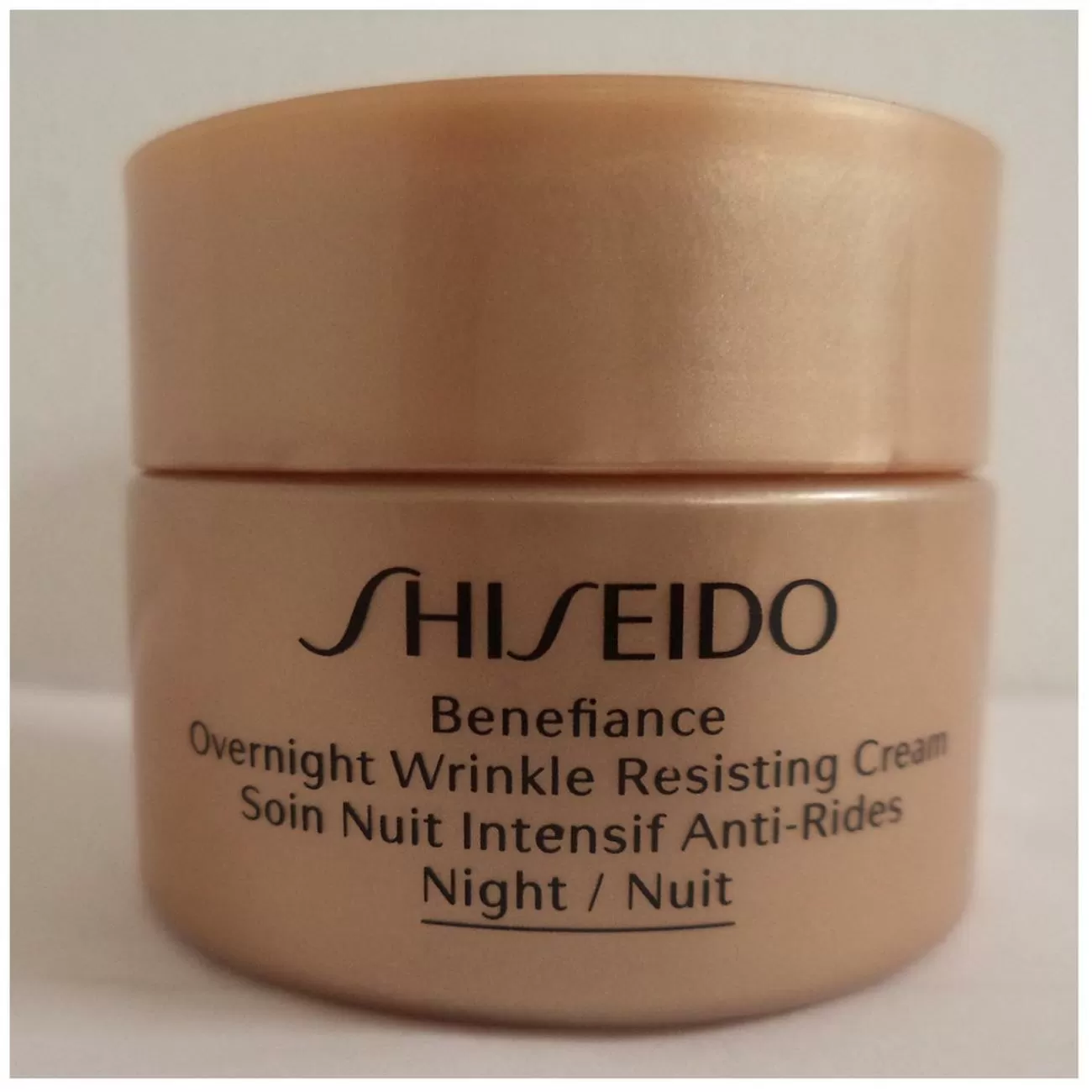 SHISEIDO BENEFIANCE OVERNIGHT WRINKLE CREMA DE NOCHE ANTI-ARRUGAS SIN CAJA 30ML