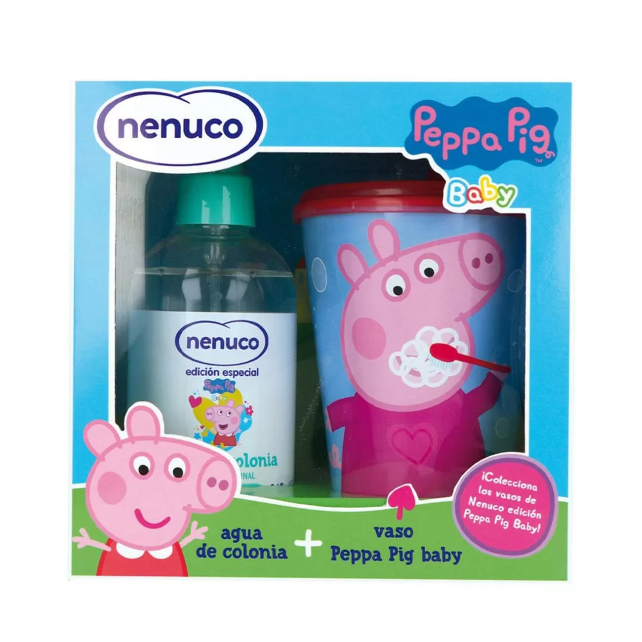 NENUCO PEPPA PIG EAU DE COLOGNE 1UN + VAS O BABY 1U