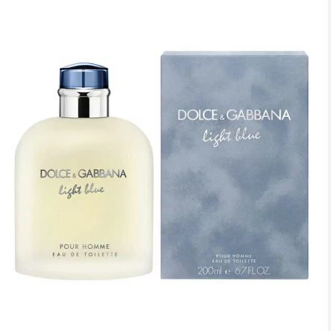 DOLCE GABBANA LIGHT BLUE POUR HOMME EAU DE TOILETTE 200ML VAPORIZADOR