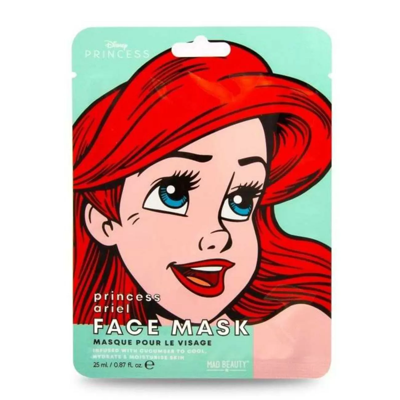 DISNEY PRINCESS ARIEL MASCARILLA FACIAL 1UN
