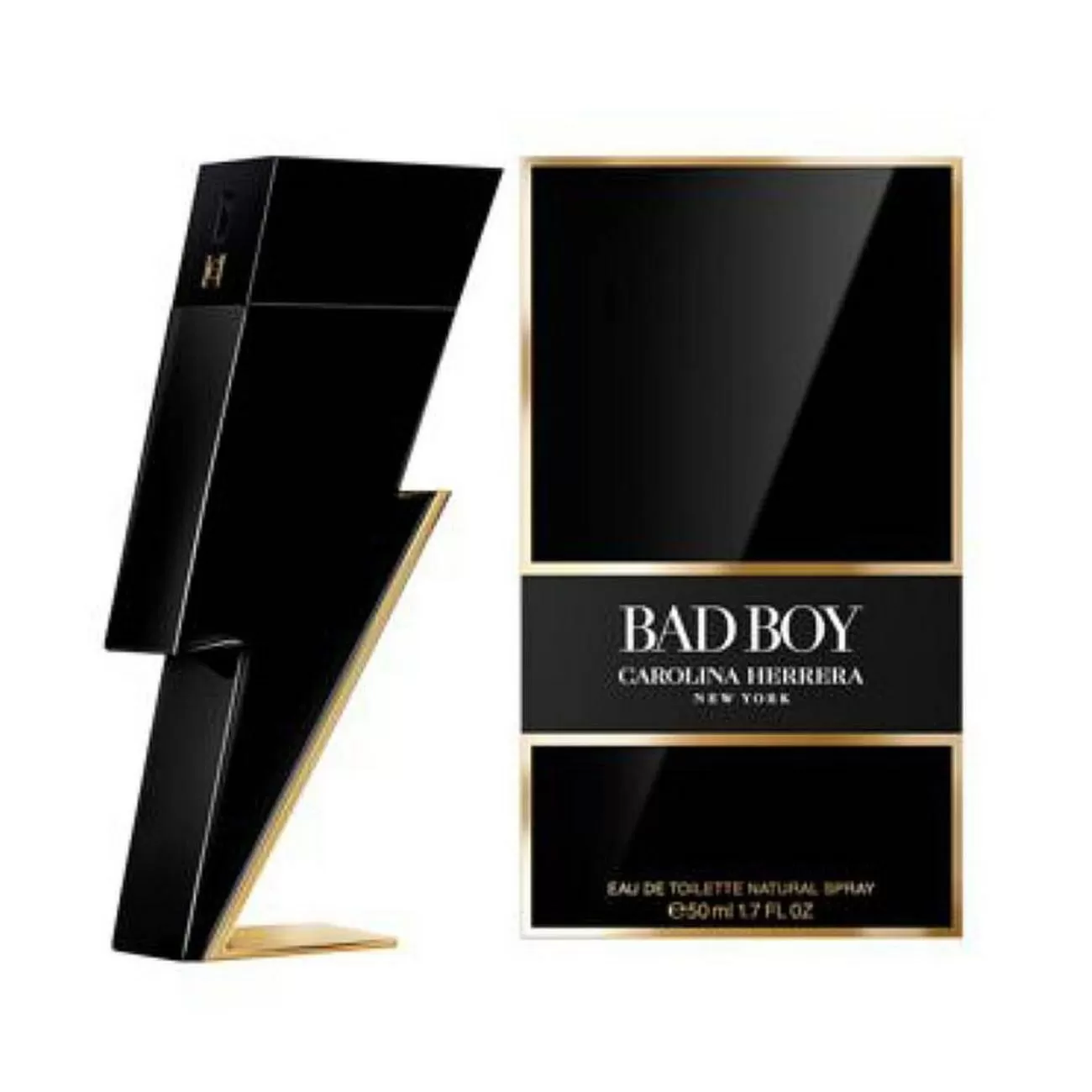 CAROLINA HERRERA BAD BOY EAU DE TOILETTE 50ML VAPORIZADOR