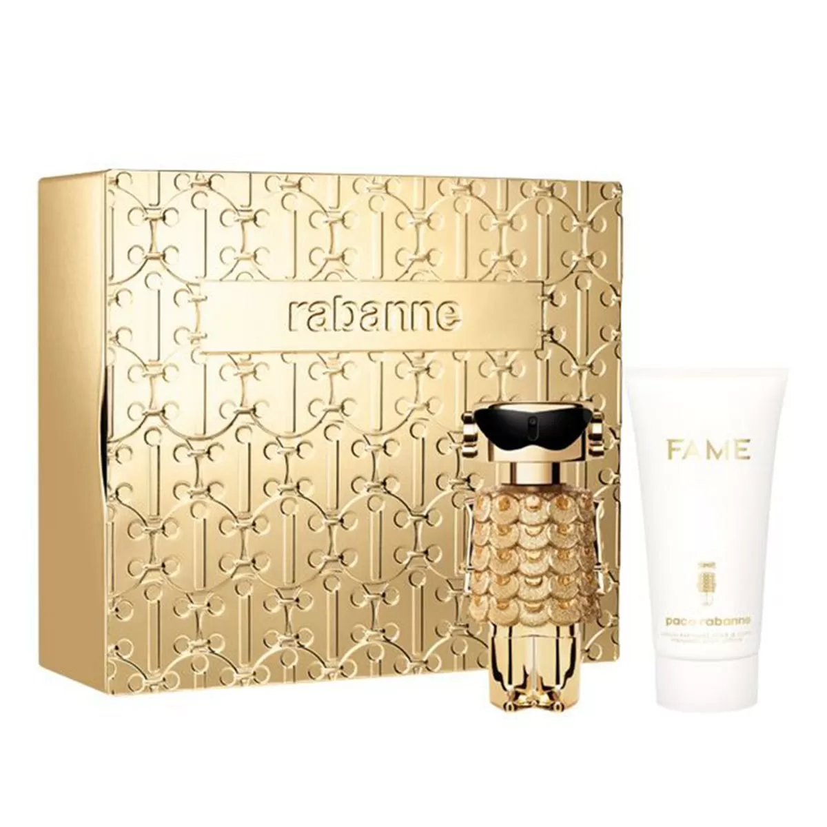 PACO RABANNE FAME INTENSE EAU DE PARFUM 50ML + LOCION CORPORAL PERFUMADA 75ML