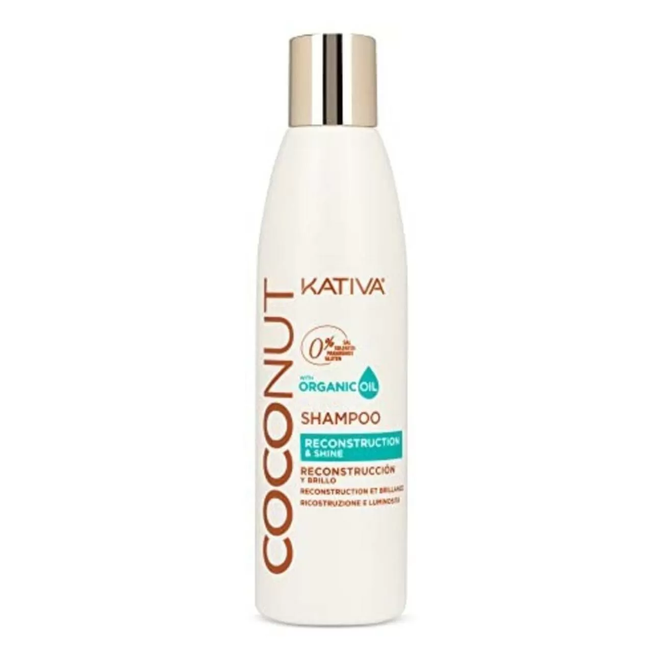 KATIVA COCONUT CHAMPU ORGANIC OIL 250ML
