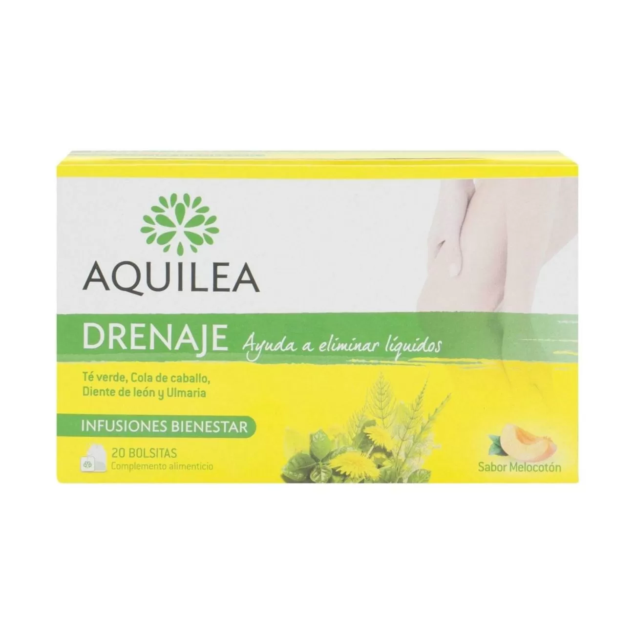 AQUILEA TE VERDE DRENAJE INFUSIÓN BIENENESTAR 20 BOLSITAS 1UN