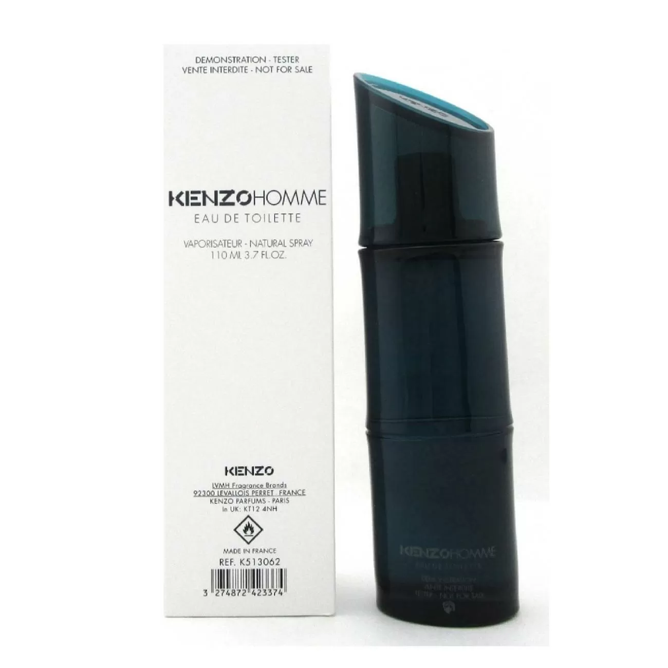 KENZO HOMME EAU DE TOILETTE TESTER 110ML VAPORIZADOR