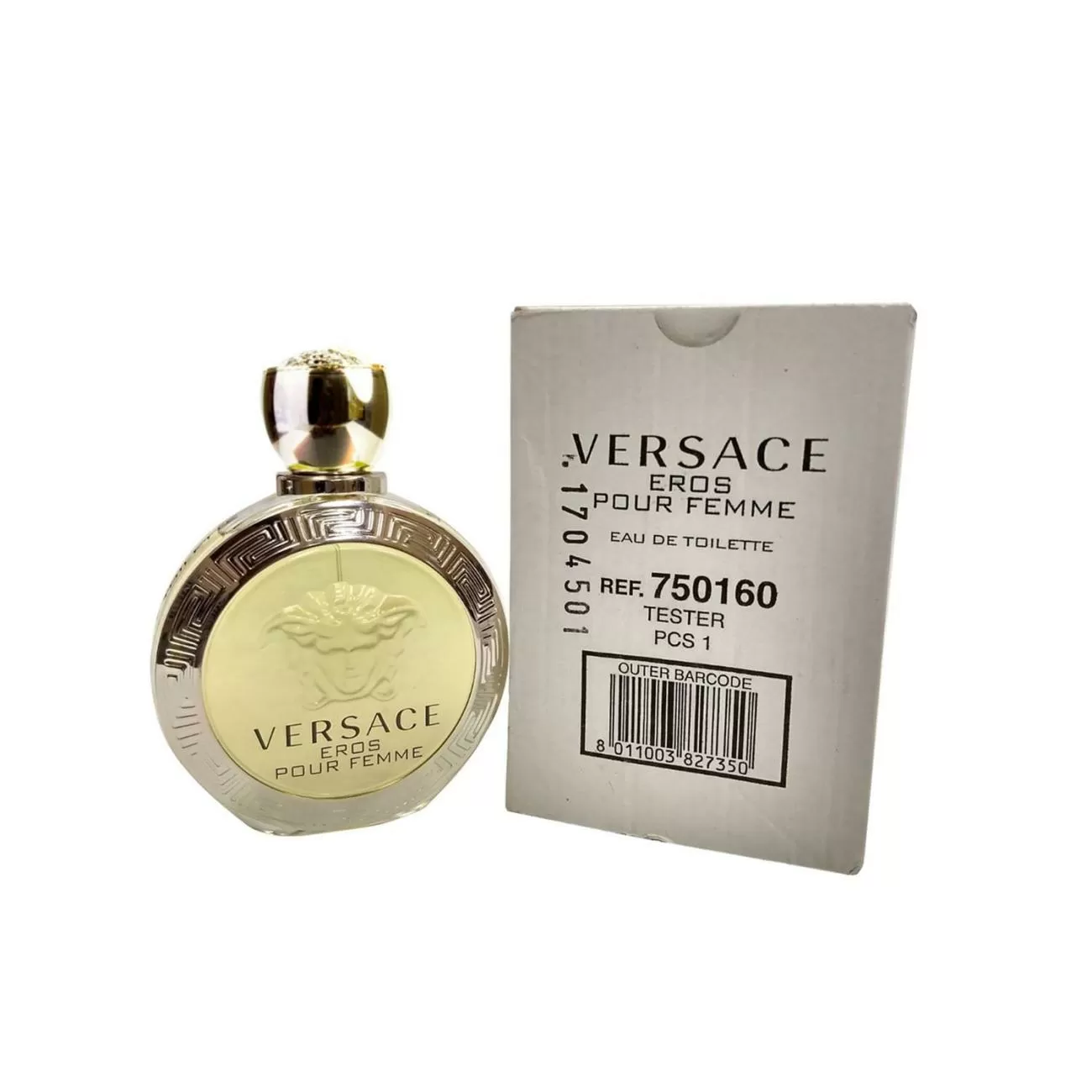 VERSACE EROS POUR FEMME EAU DE TOILETTE TESTER 100ML VAPORIZADOR