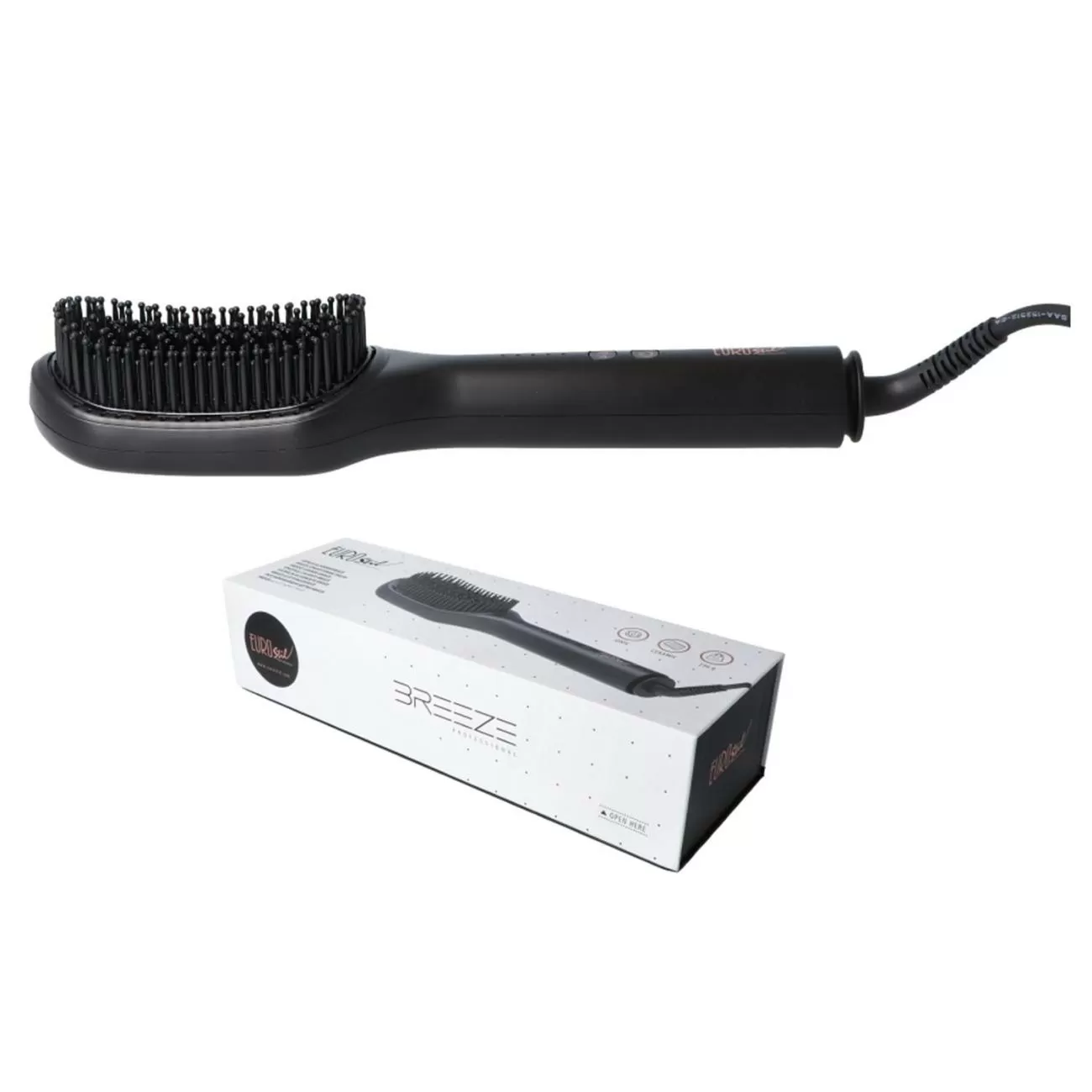 EUROSTIL BREEZE CEPILLO ELECTRICO ALISADOR AIRE FRIO 92W 1UN