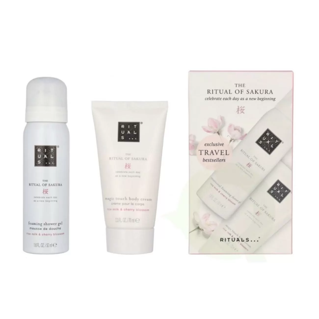 RITUALS THE RITUAL OF SAKURA GEL DE BAÑO ESPUMA 120ML + CREMA CORPORAL 70ML