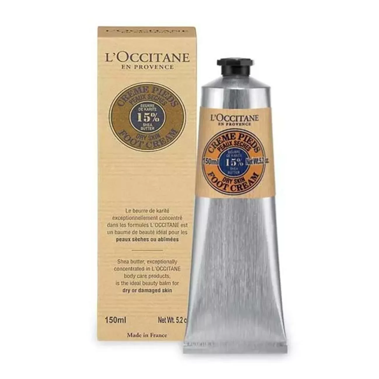 LOCCITANE DRY SKIN FOOT CREAM 150UN