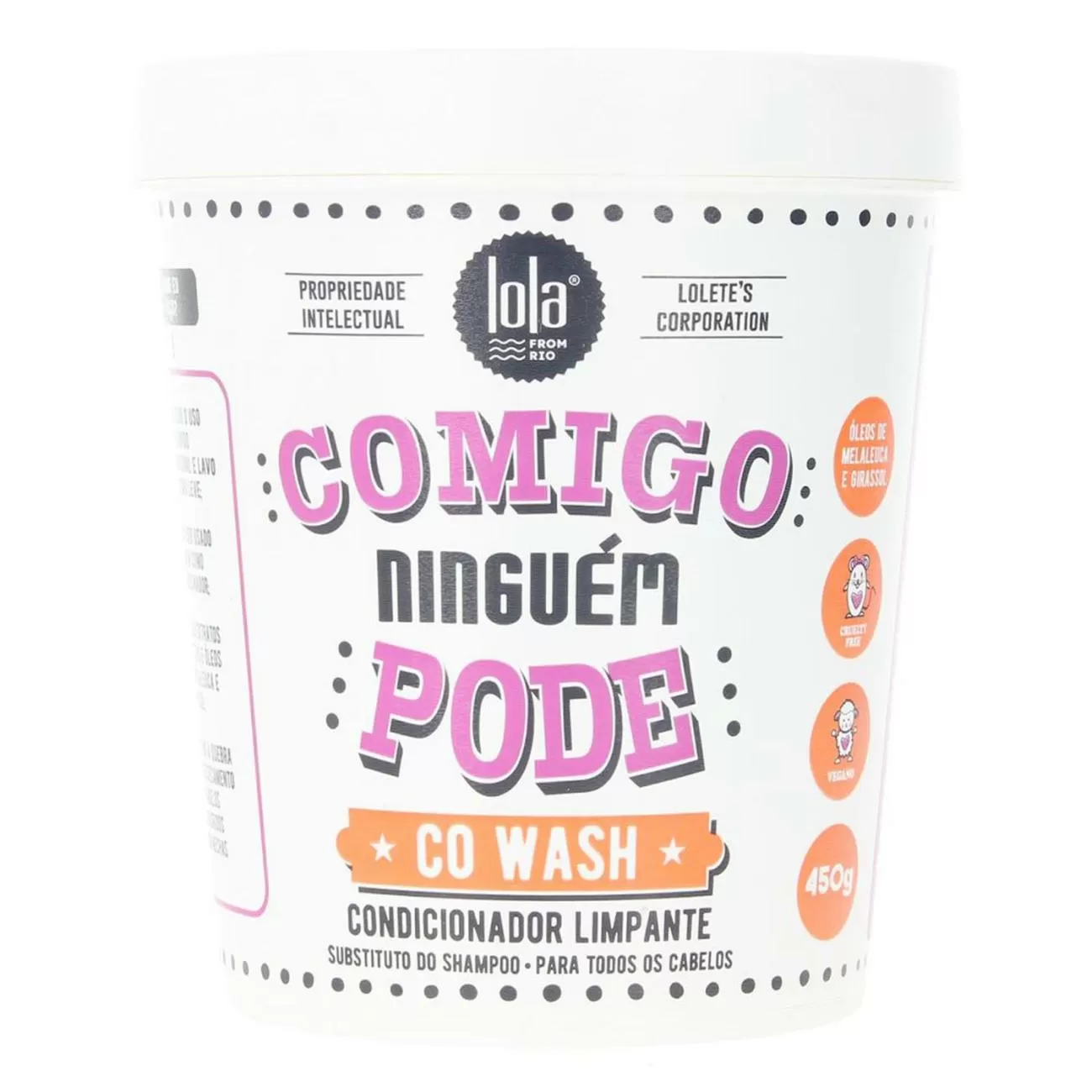 LOLA CONMIGO PODE CO-WASH ACONDICIONADOR 450GR