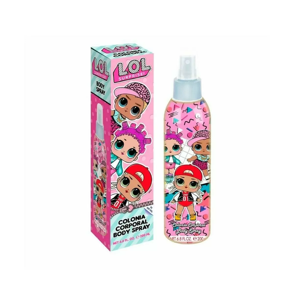 LOL SURPRISE CORPORAL COLONIA SPRAY 200ML VAPORIZADOR