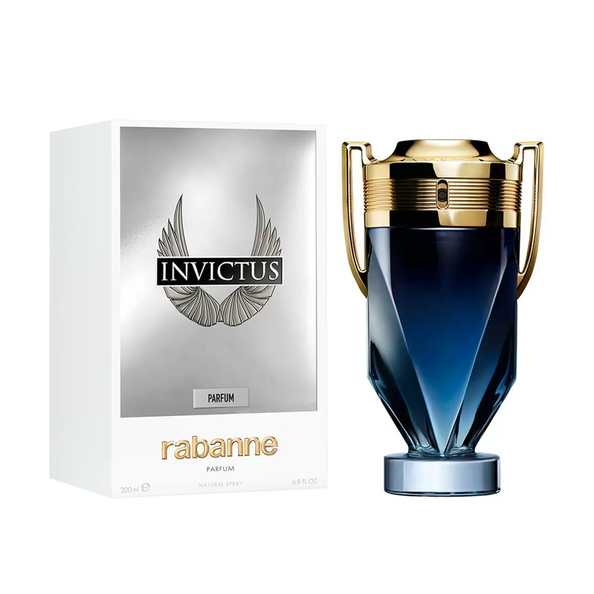 PACO RABANNE INVICTUS PARFUM 200ML VAPORIZADOR