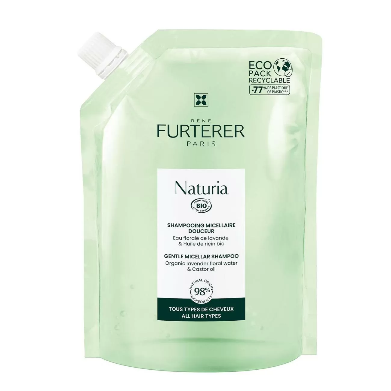RENE FURTERER NATURIA CHAMPU MICELLAR RECARGA 400ML