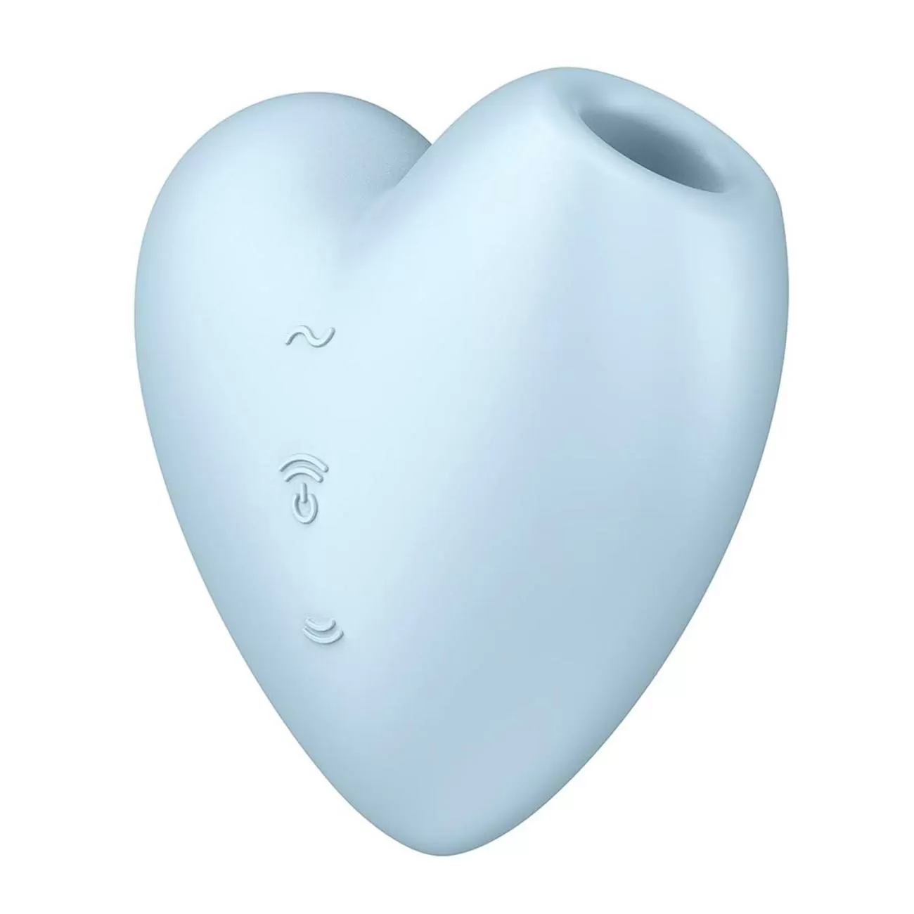 SATISFYER CUTIE HEART BLUE VIBRADOR DOUBLE-AIR TESTER 1UN