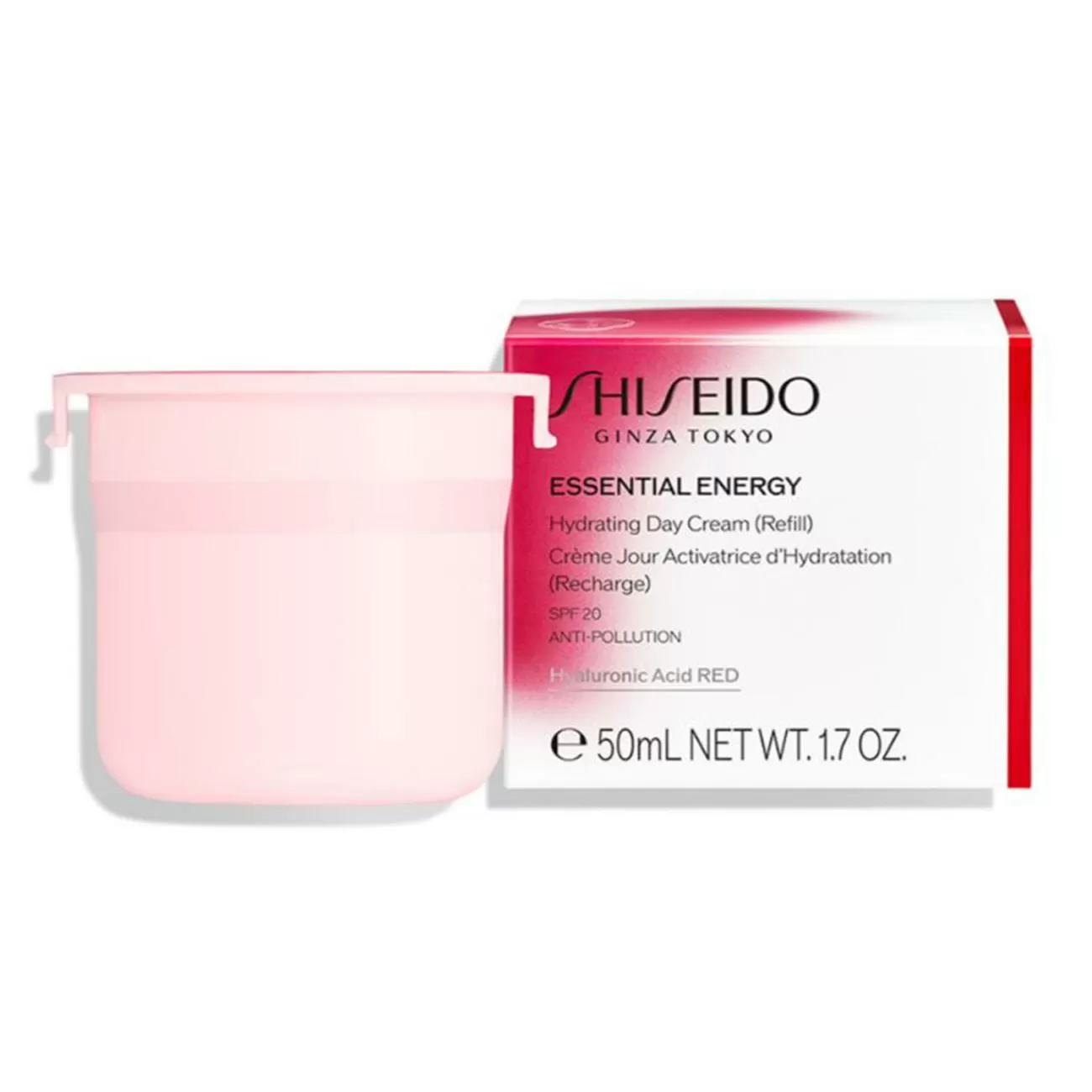 SHISEIDO ESSENTIAL ENERGY CREMA DE DIA ENERGY RELLENO 50ML
