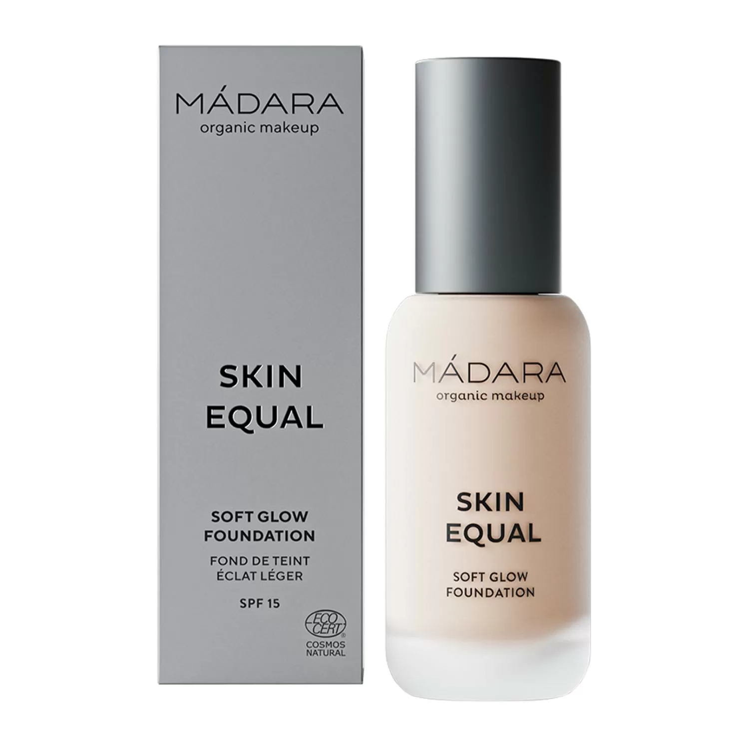 MADARA SKIN EQUAL SOFT GLOW BASE SPF15 10 PORCELAIN 30ML