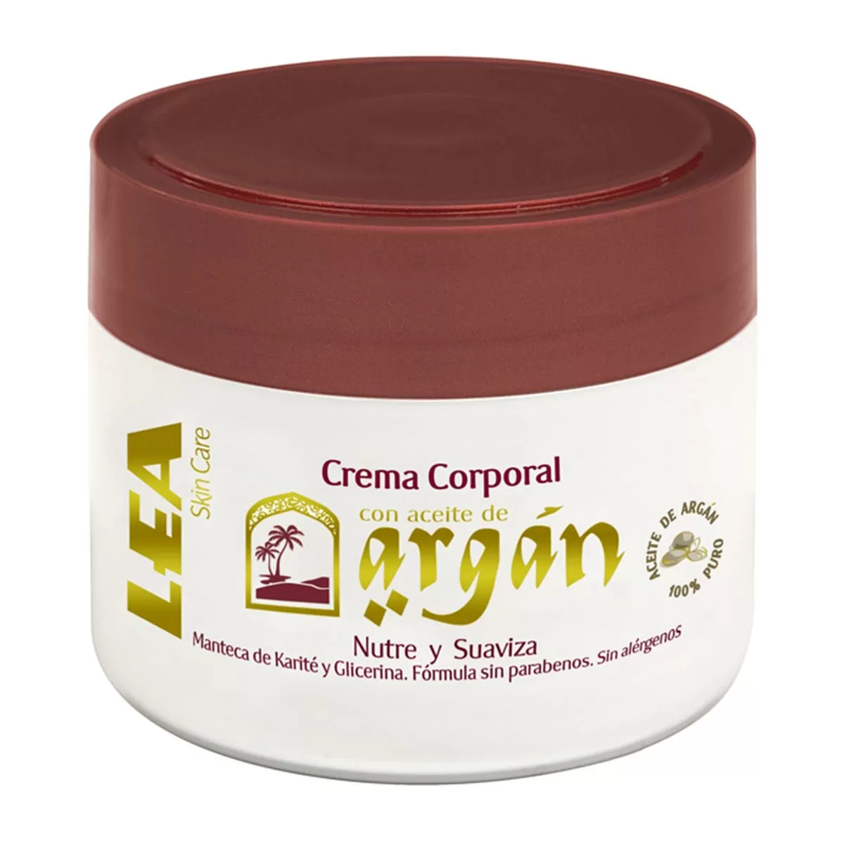 LEA HOMBRE CREMA CORPORAL CON ACEITE DE ARGAN 200ML