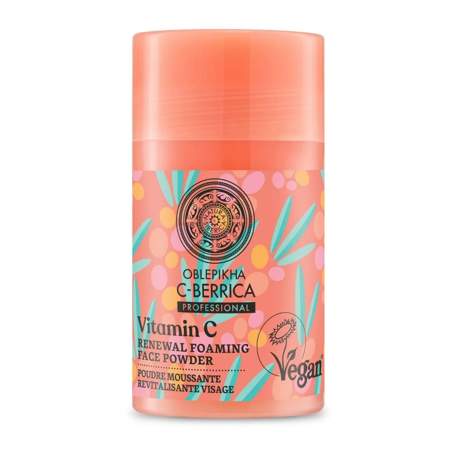 NATURA SIBERICA OBLEPIKHA BERRICA RENEWAL FOAMING FACE POWDER VITAMIN C 30ML
