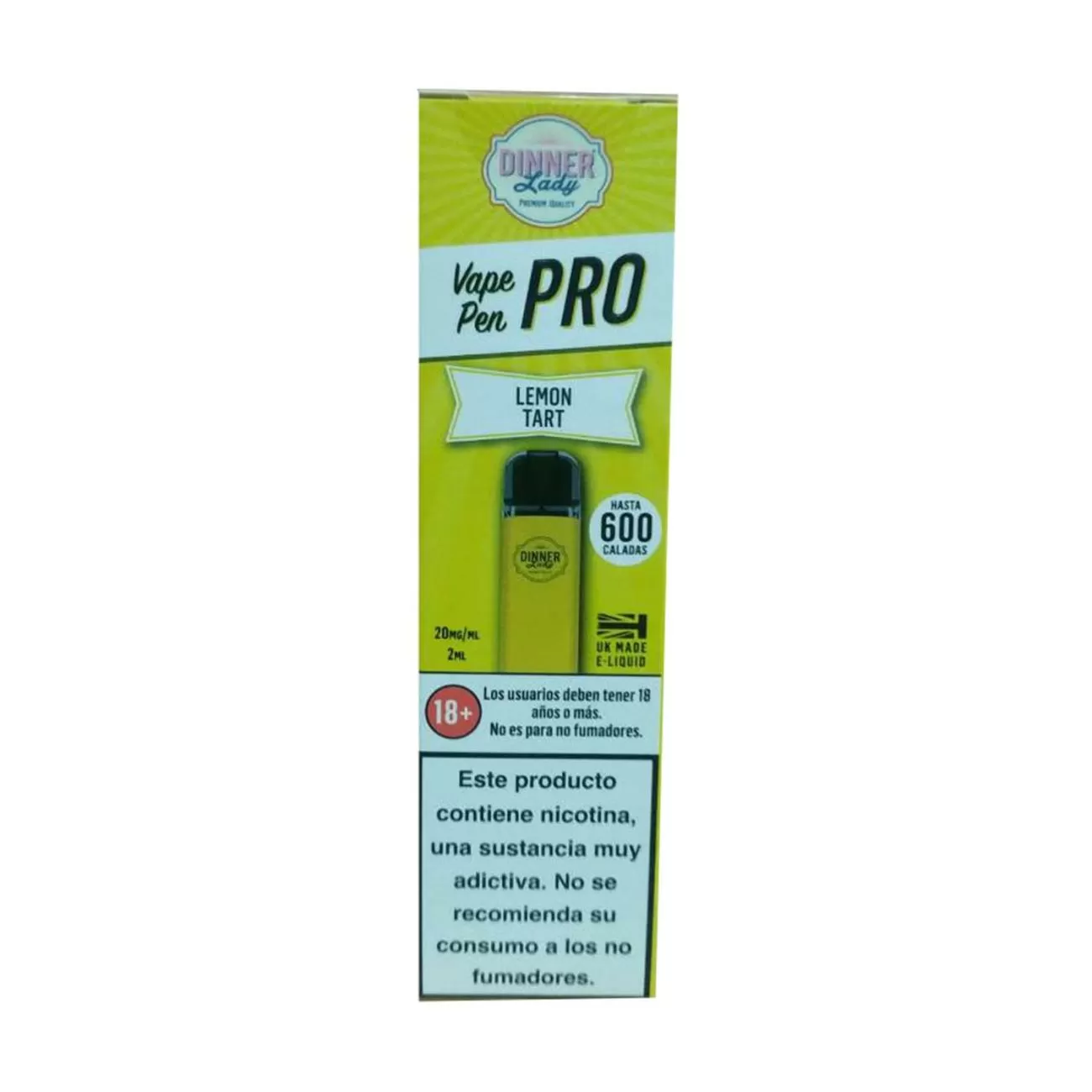 DINNER LADY PRO VAPEADOR LEMON TART 1UN