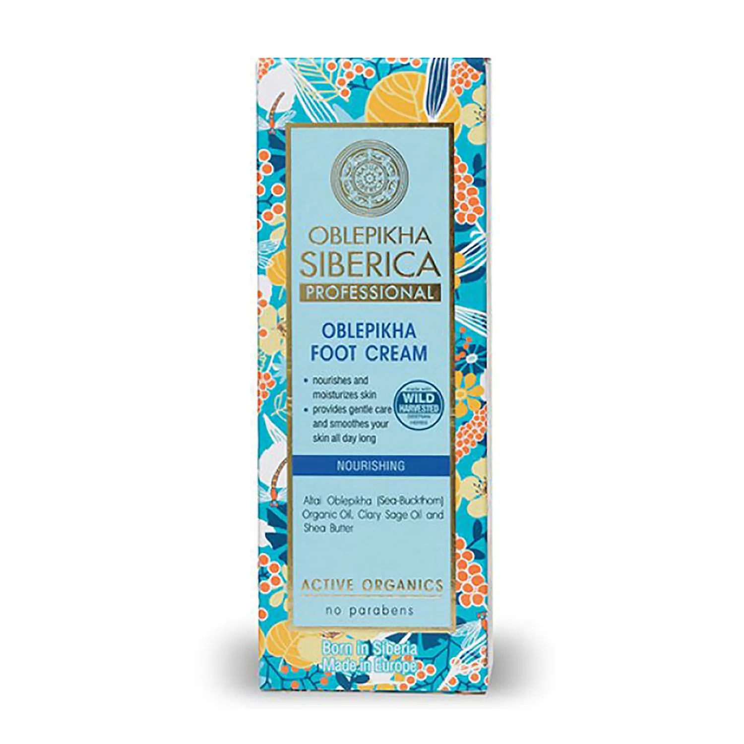 NATURA SIBERICA OBLEPIKHA NOURISHING CREMA DE PIES 75ML