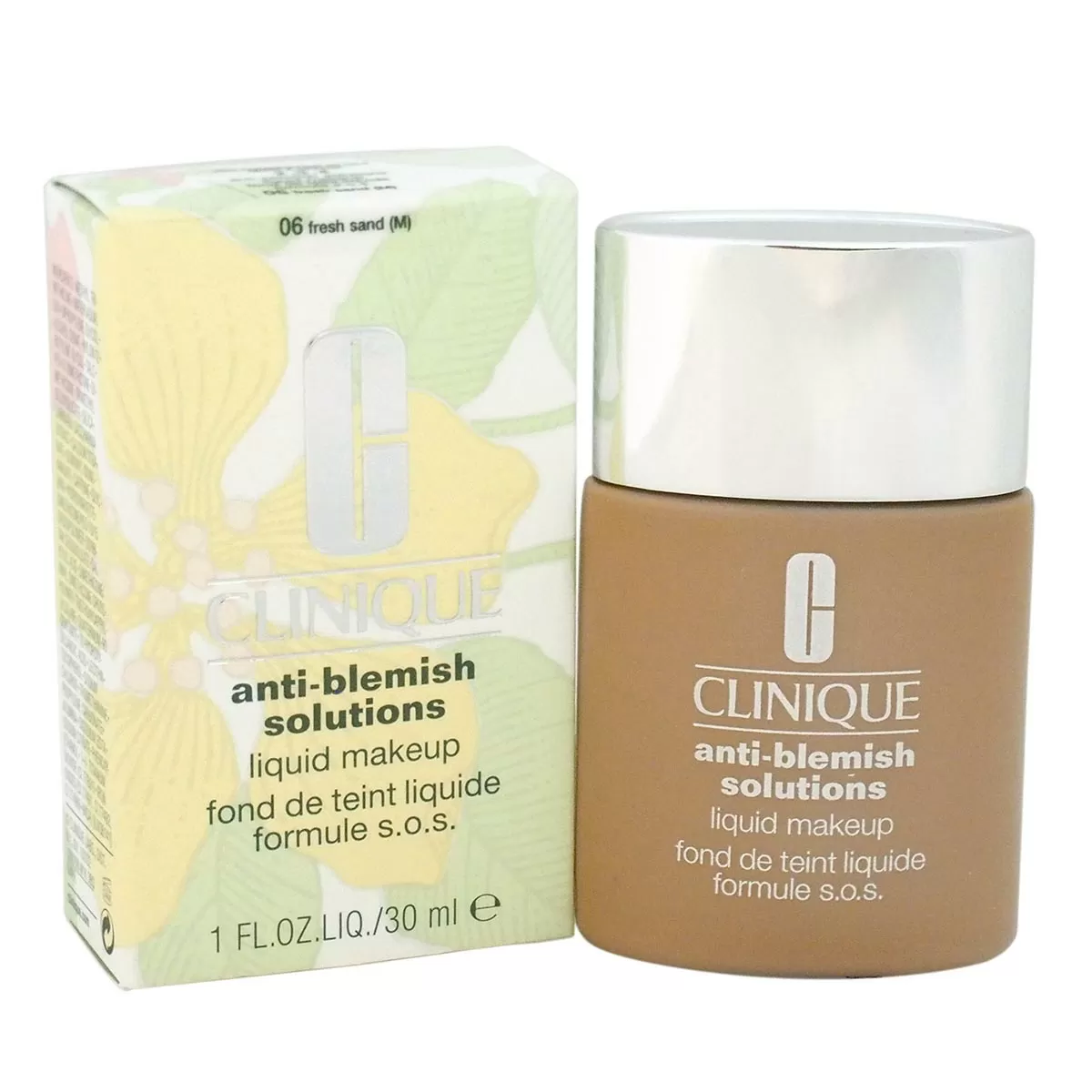 CLINIQUE ANTI-BLEMISH SOLUTIONS LIQUID MAKEUP 06 FRESH SAND 1UN