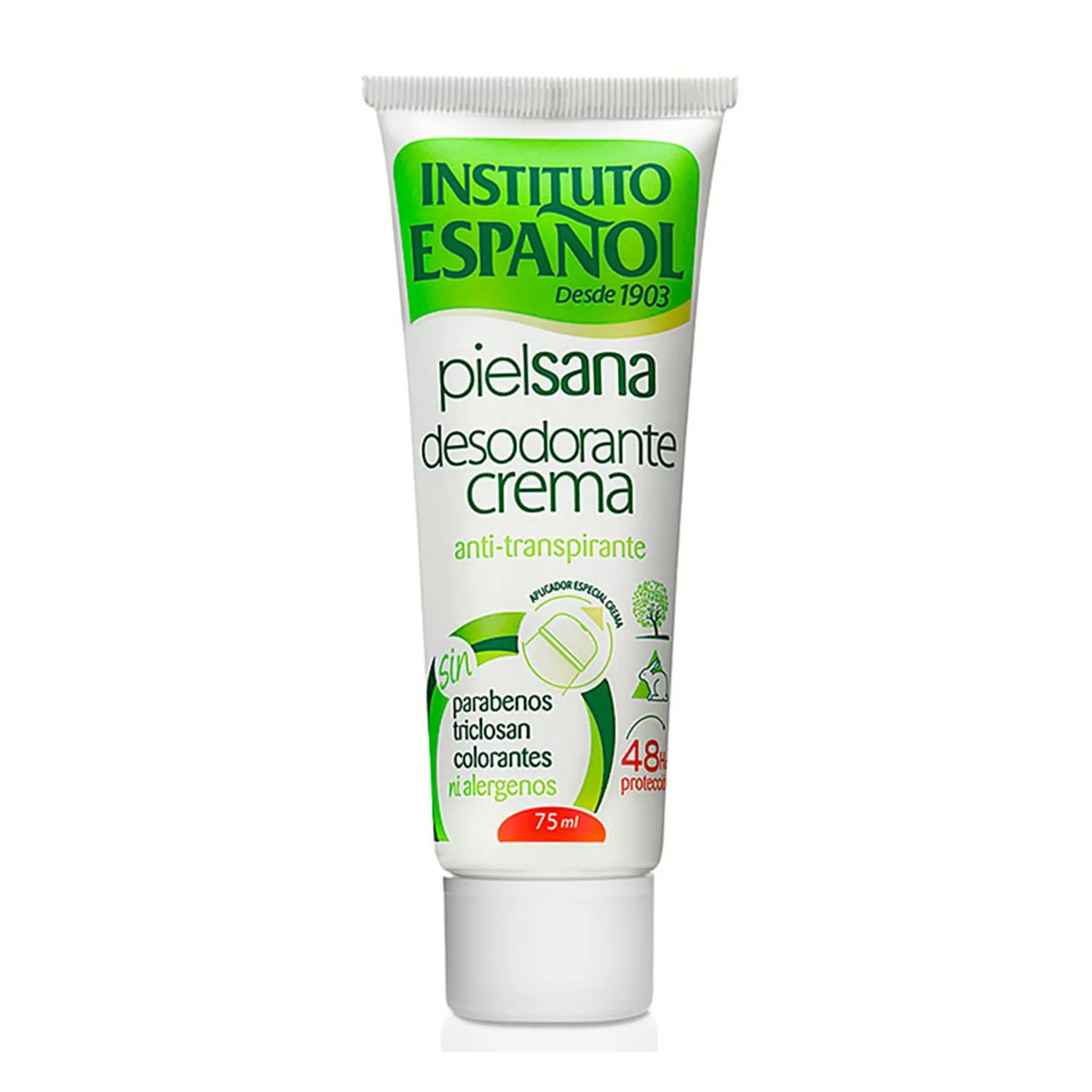INSTITUTO ESPAÑOL PIEL SANA DESODORANTE EN CREMA 75ML