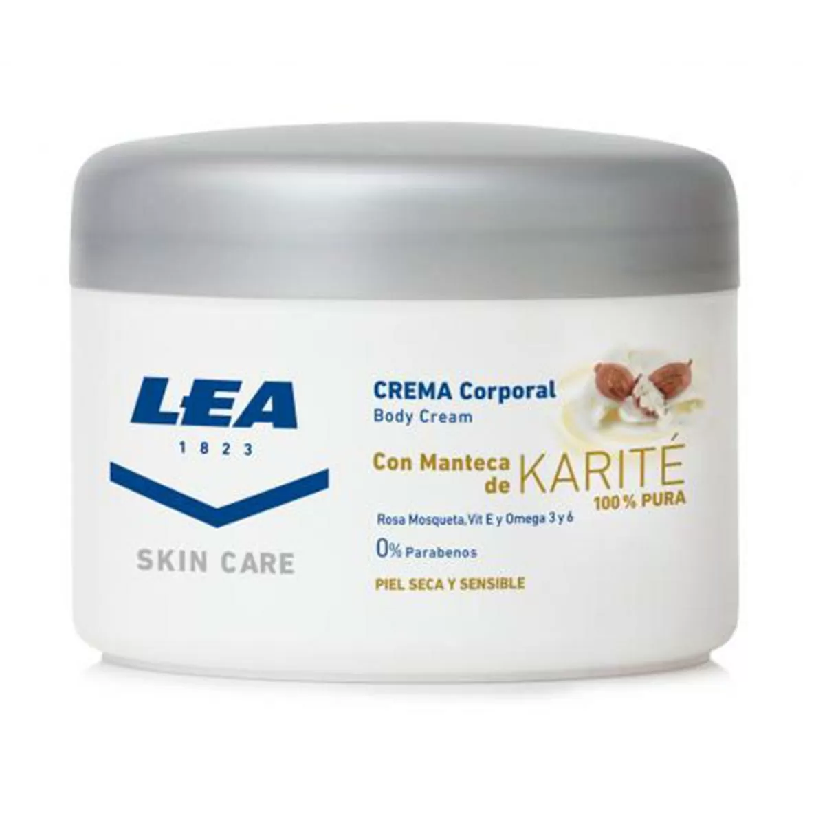 LEA SKIN CARE CREMA CORPORAL CON MANTECA KARITE PIEL SECA 200ML
