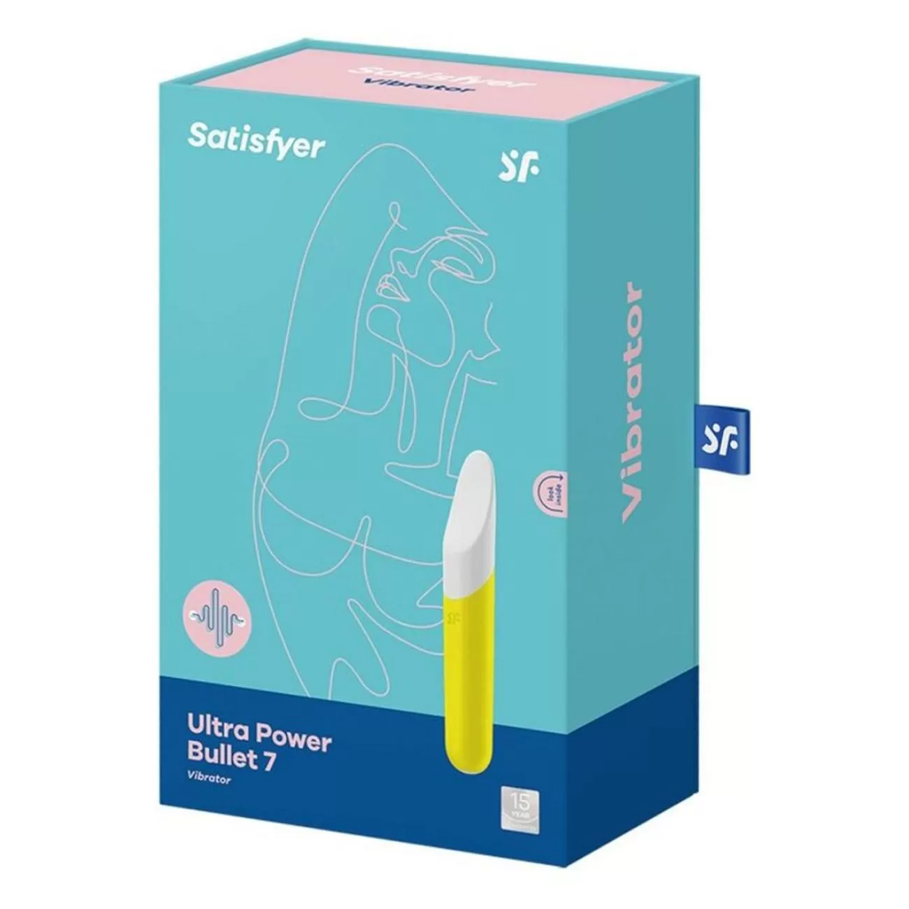 SATISFYER ULTRA POWER BULLET 7 VIBRADOR AMARILLO 1UN