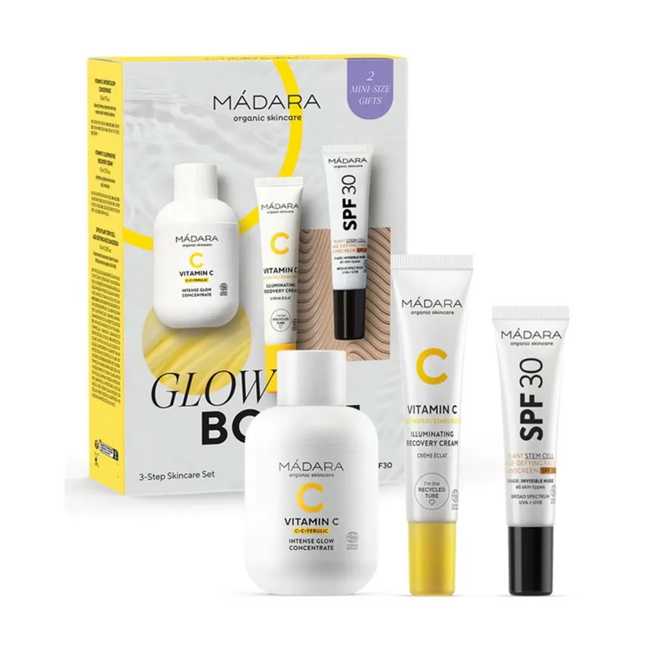MADARA GLOW BOOST TRATAMIENTO SKINCARE SET 1UN