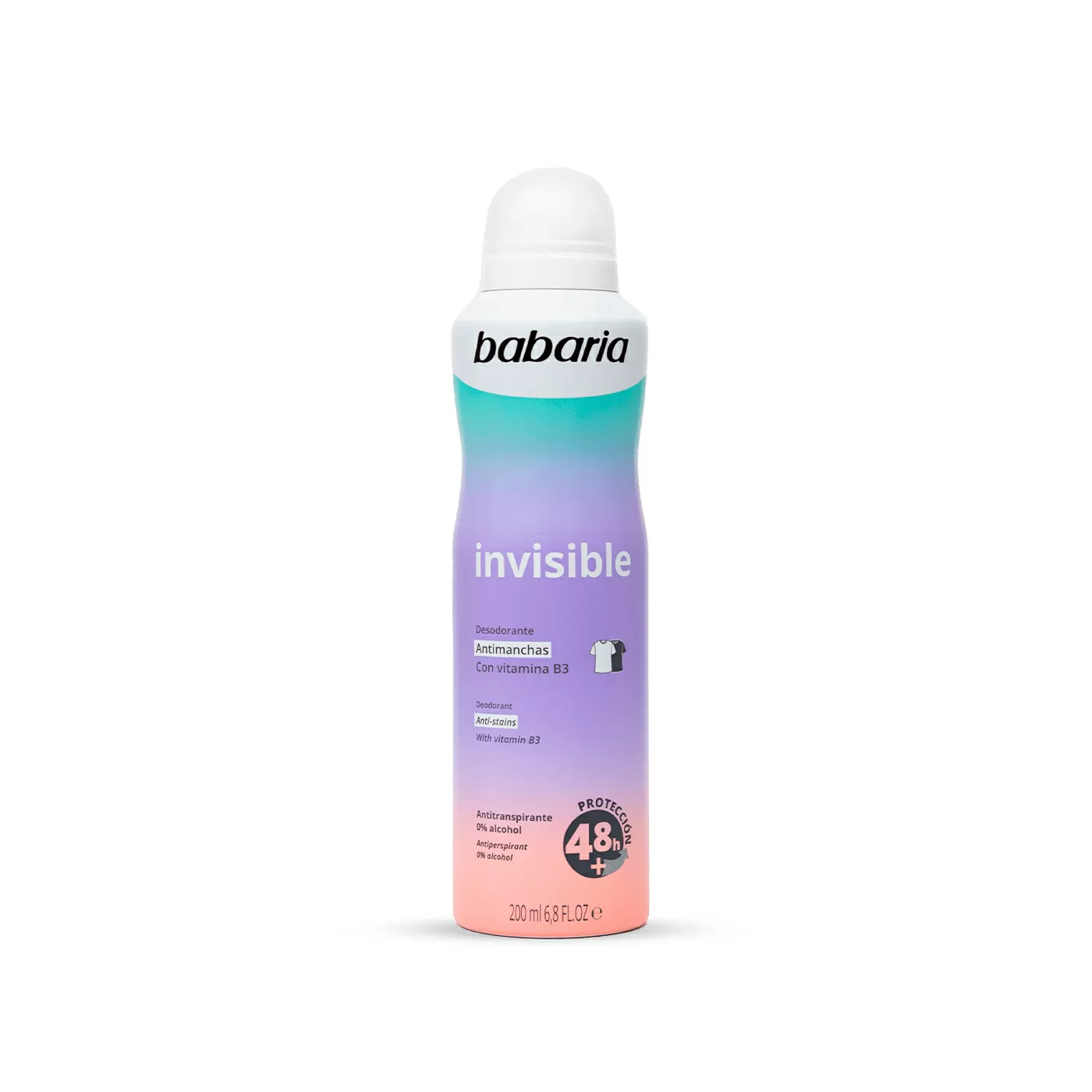 BABARIA DESODORANTE SPRAY INVISIBLE 200ML