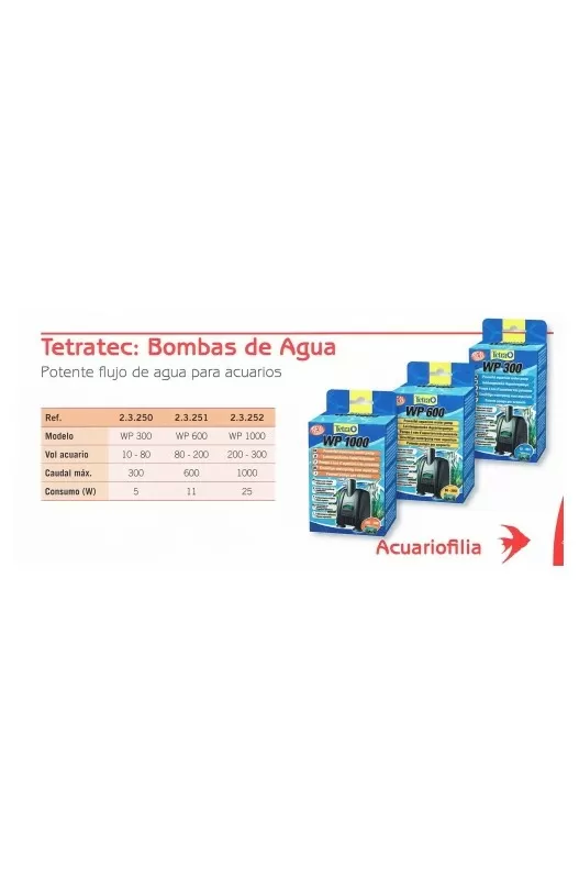 BOMBA DE AGUA TETRATEC WP 1000