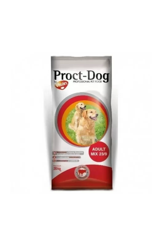 PROCT-DOG ADULT MIX 20 KG. Buey y Verduras