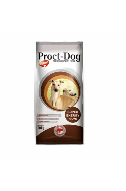 PROCT-DOG ADULT SUPER ENERGY 20 KG. 30/20 Buey y Verduras