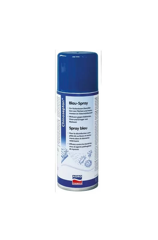 CHINOSEPTAN BLUE SPRAY 200 ml. Cuidado piel Spray azul.