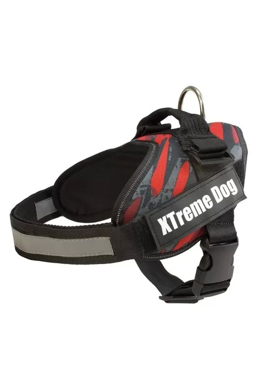 ARNES XTREME DOG CAMO ROJO XXL (83-117cm)