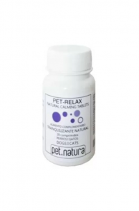 PET-RELAX Tranquilizante 20 comprimidos. PetNatura