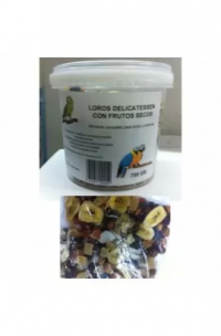 LOROS DELICATESSE FRUTAS 700 GR.PRODAC