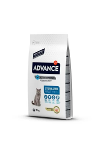 ADVANCE CAT STERILIZED TURKEY 10 KG.