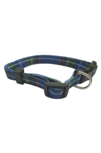 COLLAR NYLON 20 MM 35-50 CM ESCOCE AZUL
