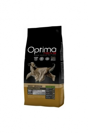 OPTIMA NOVA ADULT MEDIUM CHICKEN POTATO 12 KG.