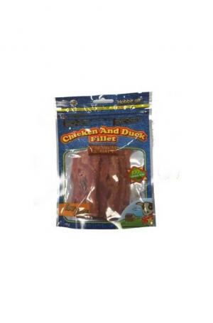 SNACK FILETE POLLO CON PATO 100gr.Bolsa