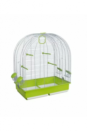 JAULA PAJARO 654 GRIS. 58,5x36x69cm