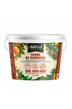 TIERRA DE DIATOMEAS ECO Cubo 3 KG.