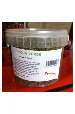 SOJA VERDE 700 GRAMOS. TARRINA