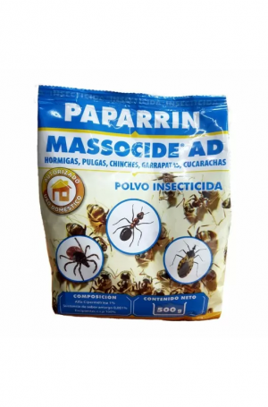 PAPARRIN MASSOCIDE AD 500 GR. Uso domestico. -24-