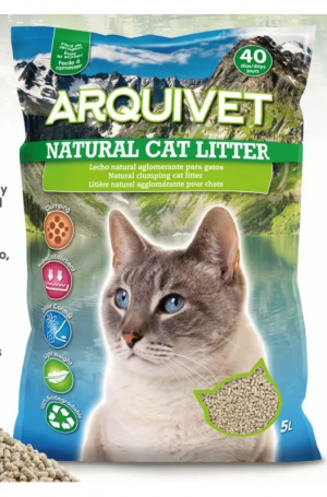 ARENA NATURAL CAT LITTER 5 LTS. Arquivet