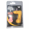 Imagen de DIABLO PICANTE - VELA PENE EN FORMA DE NÚMERO 7 COLOR DORADO